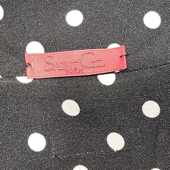 Saint Gil Paris Open Front Long Blazer Jacket Duster Designer‎ Lagenlook Black - Picture 3 of 8